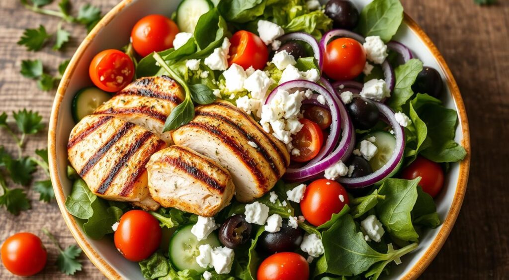 Mediterranean Chicken Salad