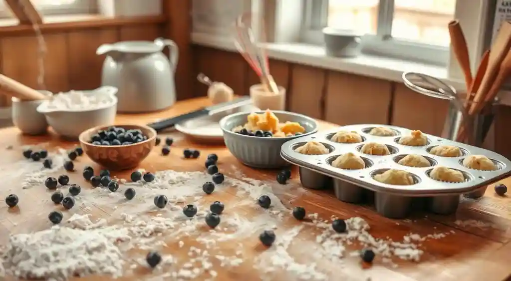 Mary Berry's Blueberry Muffin