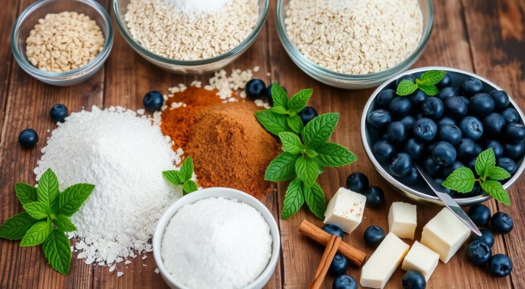 blueberry crisp ingredients