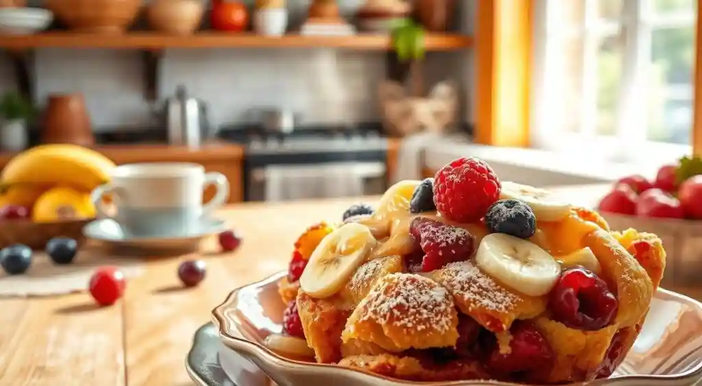 breakfast-fruit-bread-pudding