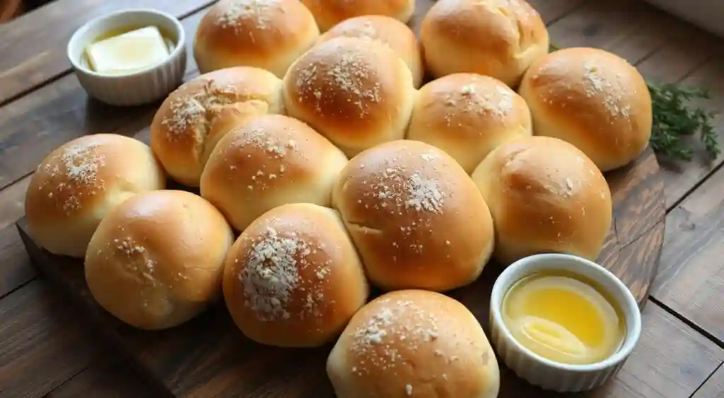 dinner roll recipe no yeast