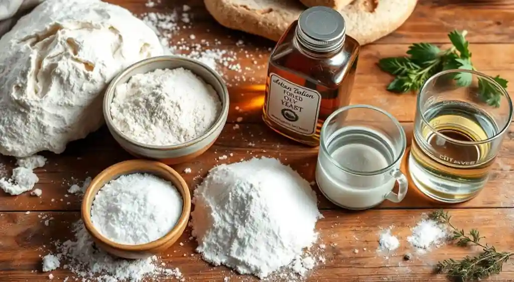 Artisan Italian Bread Ingredients