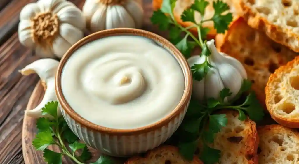 Creamy Garlic Dipping Sauce Recipe