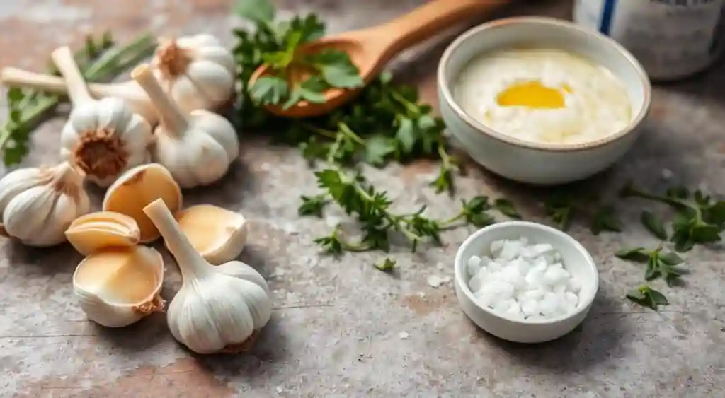 Garlic Dipping Sauce Preparation Step-by-Step