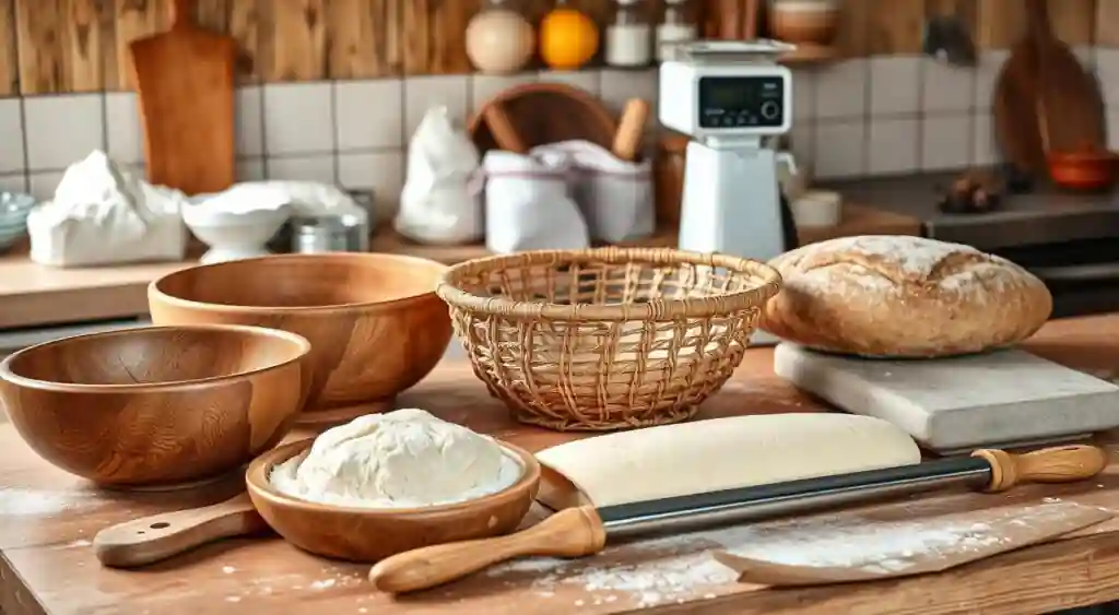 Italian Bread Baking Tools and Equipment Collection