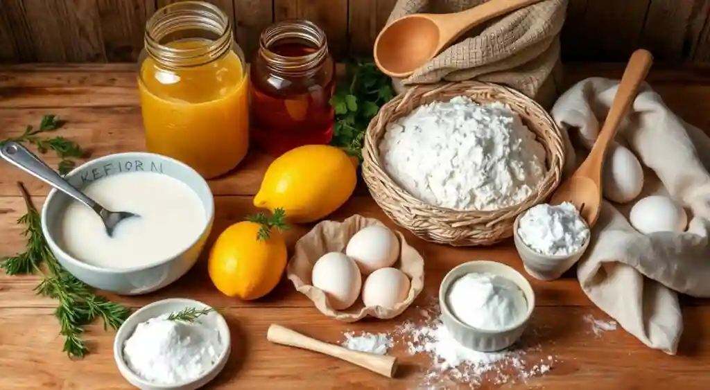 Kefir Baking Ingredients for Healthier Recipes