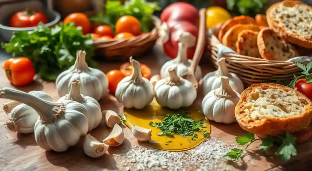 Preparing Mediterranean Garlic Sauce from Scratch