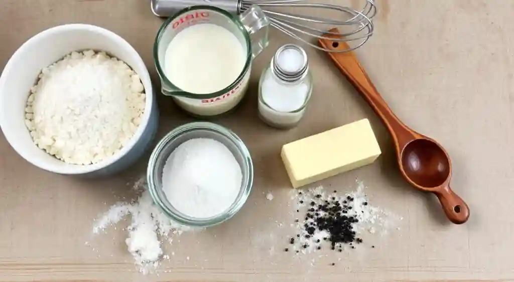 Preparing Ingredients for White Gravy