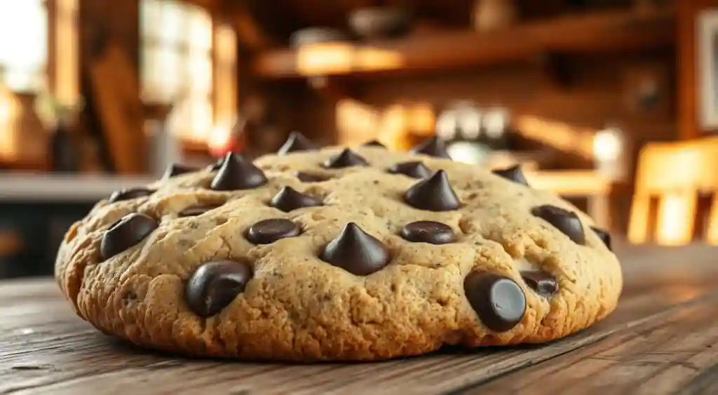 Delicious Giant Chocolate Chip Cookies