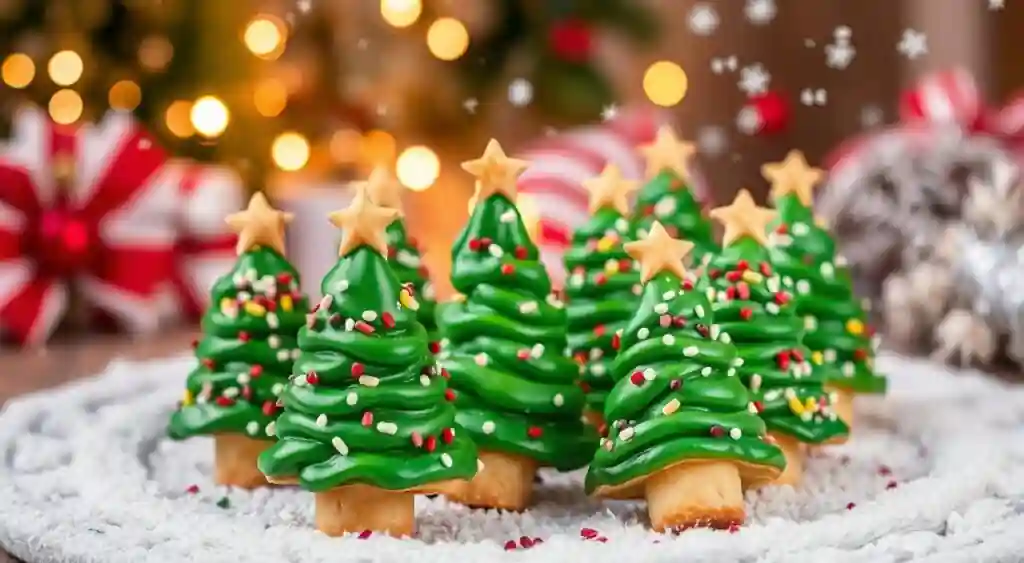 Festive Tree-Shaped Snacks for the Holidays