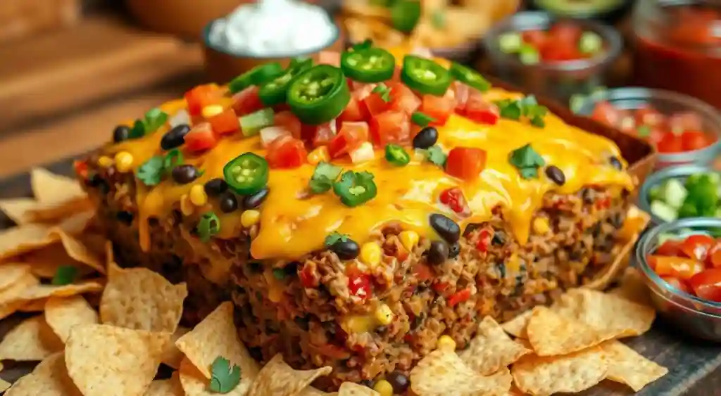 Walking Taco Casserole