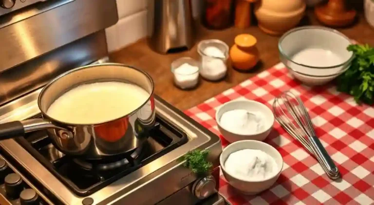 Smooth White Gravy Made with Cornstarch