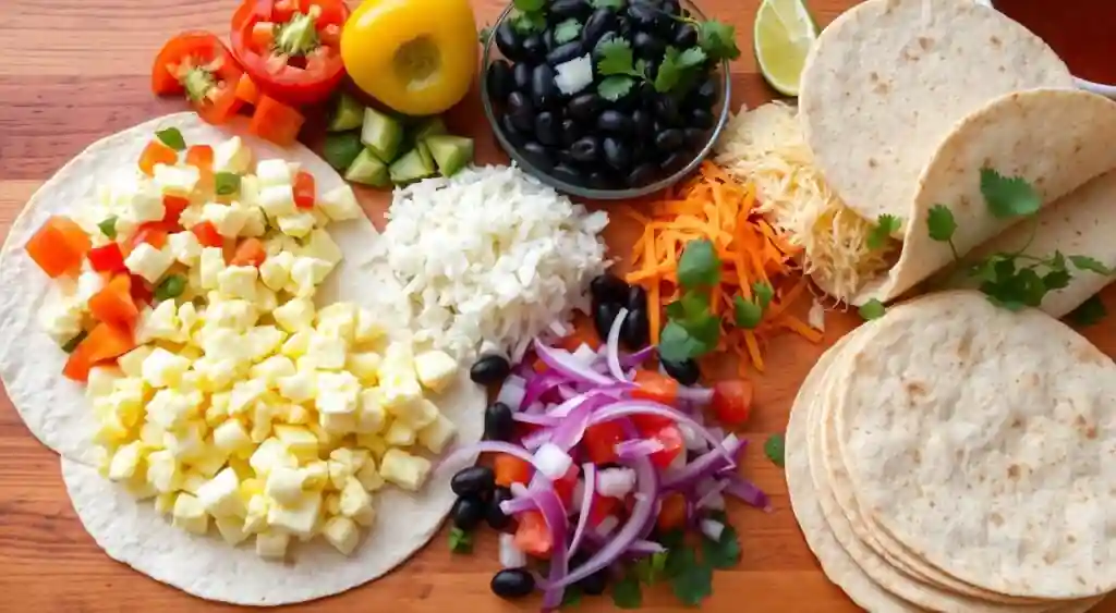 Breakfast Burrito Ingredients