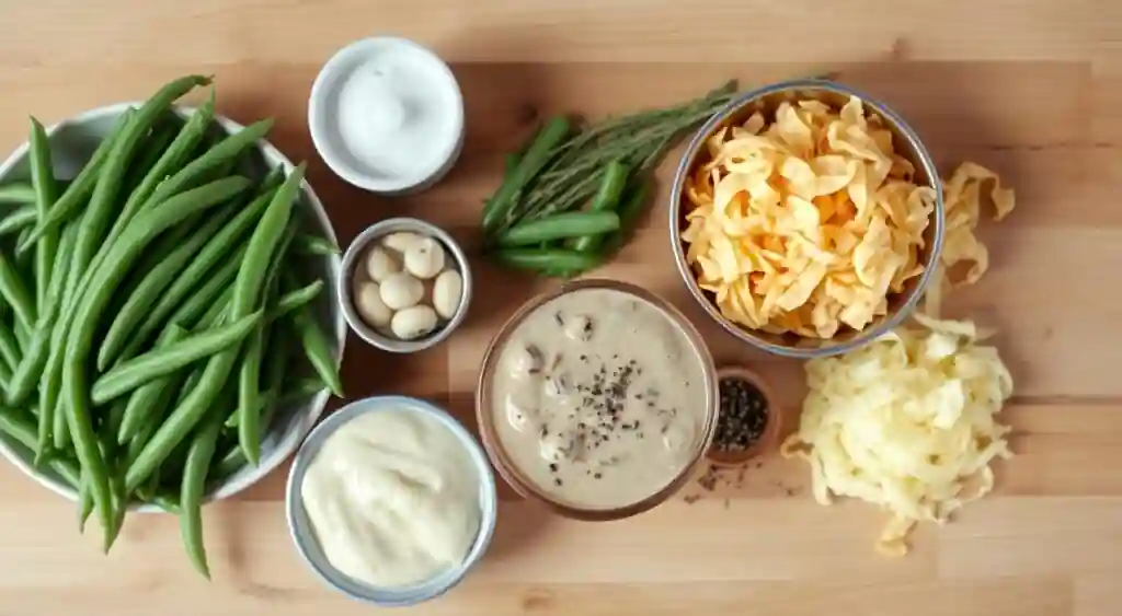 Campbell's Green Bean Casserole Ingredients