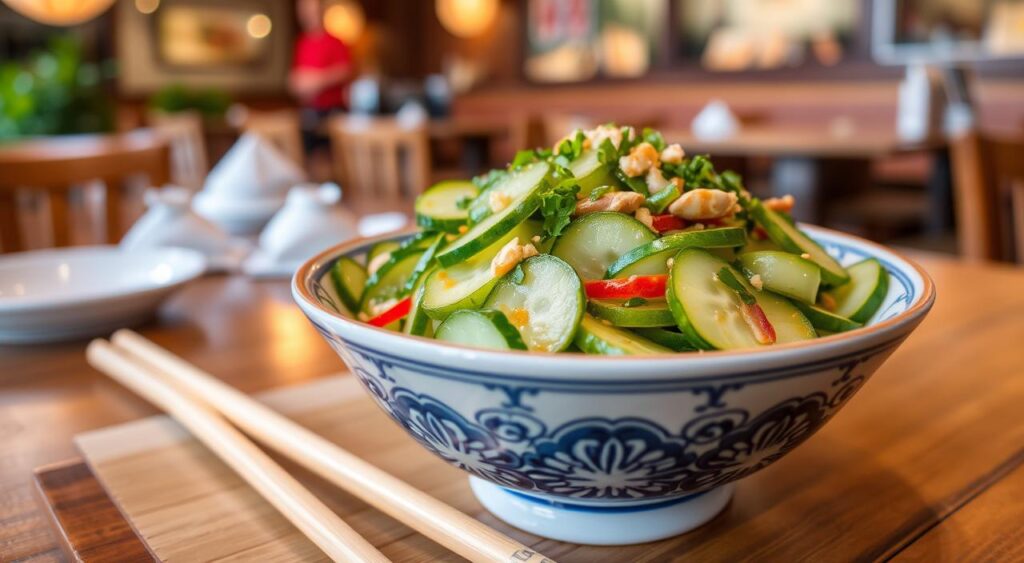 Din Tai Fung Cucumber Salad