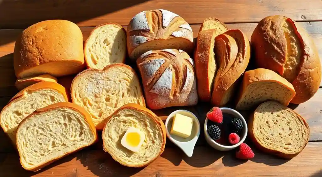 French Toast Bread Selection