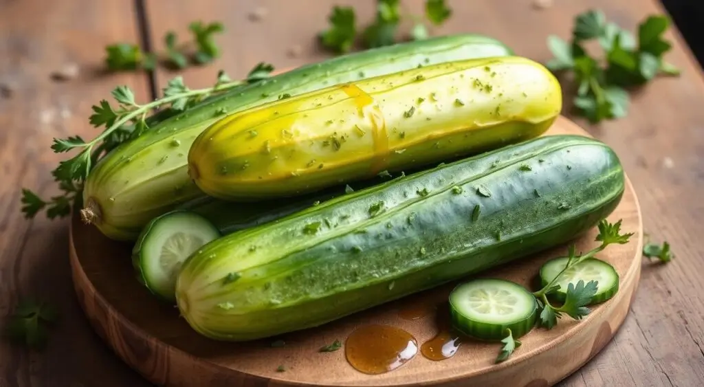 Persian and English Cucumbers for Salad