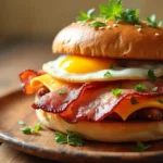 breakfast sandwich