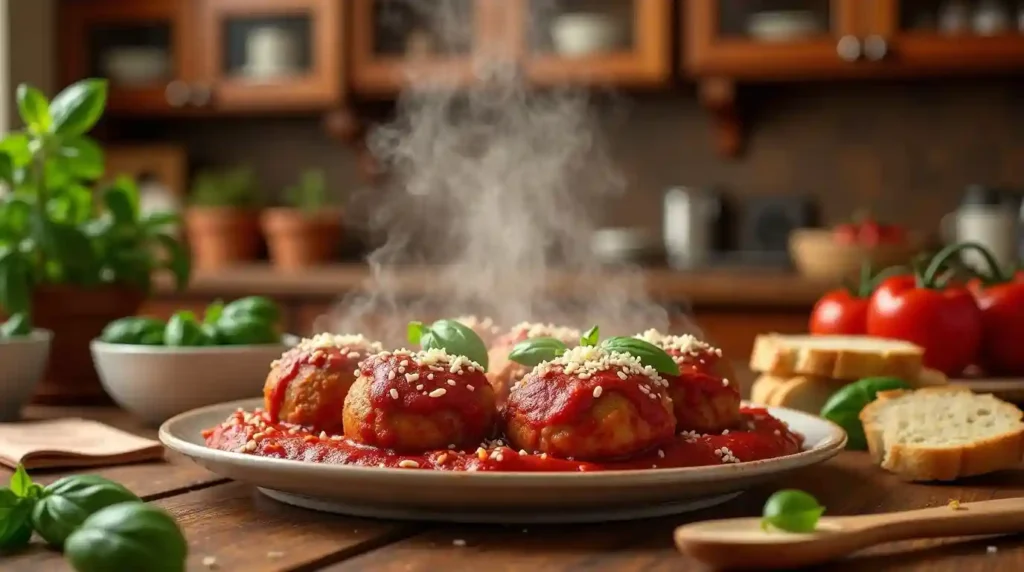 Authentic Italian Meatball Recipe with Fresh Ingredients