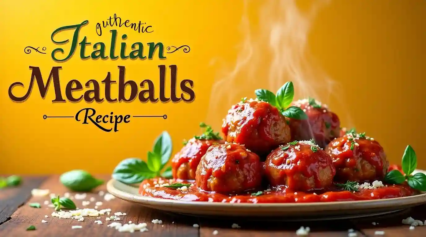 Italian Meatballs Recipe